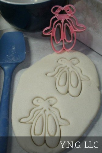 BALLERINA SLIPPERS POINTED TOE DOLLY SHOES FLATS TUTU COOKIE CUTTER USA PR2517