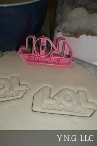 LITTLE OUTRAGEOUS LITTLES SURPRISE DOLL LOGO SERIES COOKIE CUTTER USA PR2507