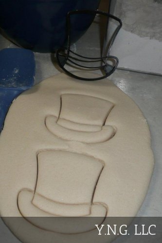 TOP HAT GROOM GROOMSMAN WEDDING RABBIT MAGIC TOPPER COOKIE CUTTER USA PR2503