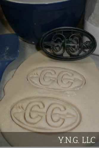 CC CROSS COUNTRY LOGO WITH ARROW THROUGH IT RUNNING COOKIE CUTTER USA PR2493