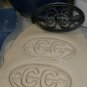 CC CROSS COUNTRY LOGO WITH ARROW THROUGH IT RUNNING COOKIE CUTTER USA PR2493