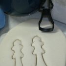 KING CHESS BOARD GAME PIECE BLACK WHITE CHECKERBOARD COOKIE CUTTER USA PR2489