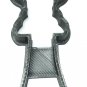 KING CHESS BOARD GAME PIECE BLACK WHITE CHECKERBOARD COOKIE CUTTER USA PR2489