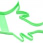 GREEN FISH DR SEUSS CAT IN THE HAT ONE FISH TWO FISH COOKIE CUTTER USA PR2482