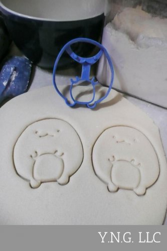 Whale Round Ball Puffy Cute Ocean Animal Cookie Cutter USA PR2473