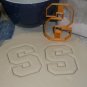 Syracuse University S Logo Sports Athletics Cookie Cutter USA PR2447
