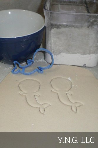 MERMAN MERBOY MERMAID FOLKLORE AQUATIC OCEAN CREATURE COOKIE CUTTER USA PR2442