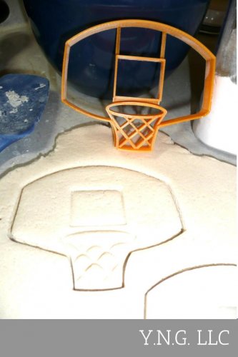 BASKETBALL BACKBOARD NET HOOP RIM SHOOTING BALL JUMP COOKIE CUTTER USA PR2417