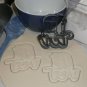 NUMBER TEN 10 WITH WORD LETTERED BIRTHDAY ANNIVERSARY COOKIE CUTTER USA PR2411