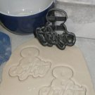 NUMBER EIGHT 8 WITH WORD LETTERED BIRTHDAY ANNIVERSARY COOKIE CUTTER USA PR2409