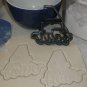NUMBER FOUR 4 WITH WORD LETTERED BIRTHDAY ANNIVERSARY COOKIE CUTTER USA PR2405