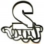 NUMBER TWO 2 WITH WORD LETTERED BIRTHDAY ANNIVERSARY COOKIE CUTTER USA PR2403