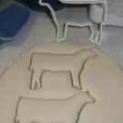 SHOW STEER HEIFER COW CATTLE FULL BODY FARM ANIMAL LIVE COOKIE CUTTER USA PR2435