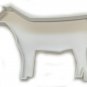 SHOW STEER HEIFER COW CATTLE FULL BODY FARM ANIMAL LIVE COOKIE CUTTER USA PR2435
