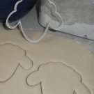 SHEEP HEAD FACE FARM ANIMAL LIVESTOCK WOOL FLEECE LAMB COOKIE CUTTER USA PR2434