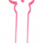 EASTER BUNNY OUTLINE STICK SPRING SEASON RABBIT EARS COOKIE CUTTER USA PR2432