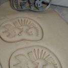 TRICERATOPS FOSSIL 3 THREE HORNED LARGE FRILL DINOSAUR COOKIE CUTTER USA PR2397