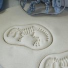 TYRANNOSAURUS REX FOSSIL T-REX DINOSAUR SKELETON COOKIE CUTTER USA PR2396