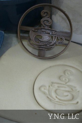COFFEE MUG CAPPUCCINO AMERICAN DRINK BEVERAGE TEA LATTE COOKIE CUTTER USA PR2395