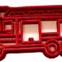 FIRE TRUCK DETAILED FIRETRUCK ENGINE VEHICLE FIREMAN COOKIE CUTTER USA PR2389