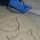 NARWHAL NARWHALE WHALE WITH OVERGROWN TOOTH SEA UNICORN COOKIE CUTTER USA PR2425