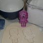 SUGAR QUEEN PURPLE PINK FLOWERS FLORAL HEADBAND GLITTER COOKIE CUTTER USA PR2385