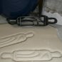 ROLLING PIN KITCHEN CHEF BAKERY BAKING TOOL CYLINDRICAL COOKIE CUTTER USA PR2377