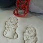 CAT IN STOCKING CHRISTMAS HOLIDAY KITTY KITTEN ANIMAL COOKIE CUTTER USA PR2369
