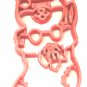 CAT IN STOCKING CHRISTMAS HOLIDAY KITTY KITTEN ANIMAL COOKIE CUTTER USA PR2369