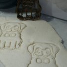 SITTING PUG DOG BREED ANIMAL PET PUPPY SIT CURLY TAIL COOKIE CUTTER USA PR2361