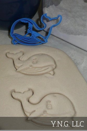 WHALE OCEAN WATER AQUATIC MARINE MAMMAL NAUTICAL THEME COOKIE CUTTER USA PR2364