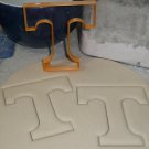 UNIVERSITY OF TENNESSEE VOLUNTEERS T LOGO VOLS NCAA COLLEGE COOKIE CUTTER PR2351