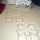 MISSISSIPPI STATE UNIVERSITY BULLDOGS M LOGO TEAM SPORTS COOKIE CUTTER PR2350
