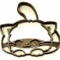 CAT KITTY SNEAKY LAYING DOWN CARNIVOROUS ANIMAL KITTEN COOKIE CUTTER USA PR2342