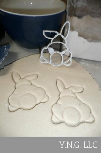 EASTER BUNNY BUTT BACK SPRING HOLIDAY RABBIT SPECIAL COOKIE CUTTER USA PR2341