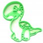 BRACHIOSAURUS DINOSAUR DINO LONG NECK PLANT EATING COOKIE CUTTER USA PR2339
