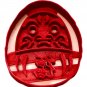 DARUMA DOLL JAPANESE GOOD LUCK CHARM BEARDED MAN HOLLOW COOKIE CUTTER USA PR2326