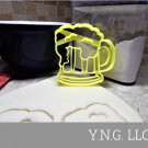 BEER MUG FOAM CUP ALCOHOLIC BEVERAGE SODA POP ROOT BEER COOKIE CUTTER USA PR2318