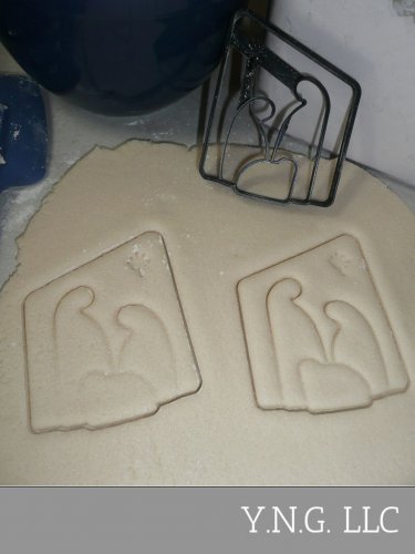 Nativity Scene Manger Christmas Cookie Cutter USA PR2295