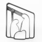 Nativity Scene Manger Christmas Cookie Cutter USA PR2295