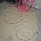Santa Pig Farm Animal Christmas Special Occasion Cookie Cutter USA PR2294