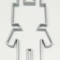 Robot Outline Science Robotics Special Occasion Cookie Cutter USA PR2292