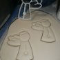 Angel with Detail Guardian Christmas Cookie Cutter USA PR2302