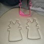 Paper Doll Tab Girl Dress with Sleeves Special Occasion Cookie Cutter USA PR2285