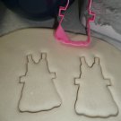 Paper Doll Tab Girl Sleeveless Dress Special Occasion Cookie Cutter USA PR2284