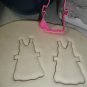 Paper Doll Tab Girl Sleeveless Dress Special Occasion Cookie Cutter USA PR2284