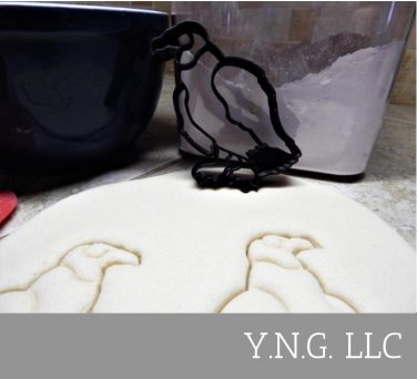CROW AMERICAN BLACK OSCINE PASSERINE BIRD CORVUS CORVID COOKIE CUTTER USA PR2281