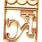 KANSAS CITY ROYALS KC MLB MAJOR LEAGUE BASEBALL TEAM COOKIE CUTTER USA PR2273