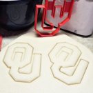 UNIVERSITY OF OKLAHOMA SOONERS OU LOGO TEAM SPORTS NCAA COOKIE CUTTER USA PR2272