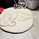AND AMPERSAND SYMBOL & MARK LATIN SIGN WEDDING COOKIE CUTTER USA PR2266